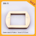 BB51 Top Sale New Handbag Boucles d&#39;oreiller en métal